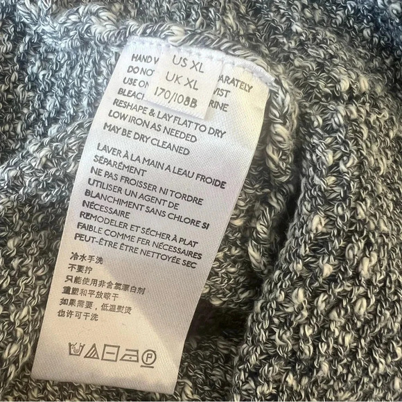 Free People Beach Size XL Sleeveless Declan Blue Knit Sweater Romper - Picture 6 of 8